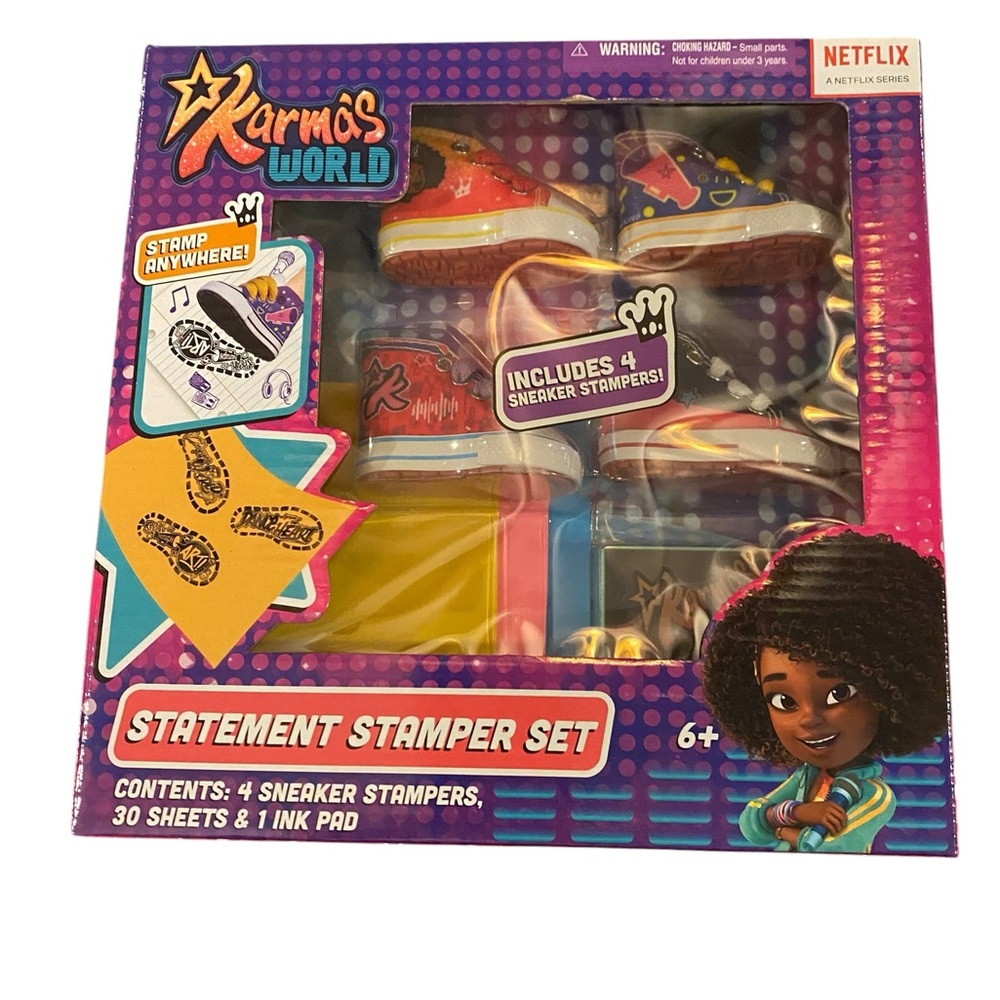 Netflix Karma's World Statement Stamper Set - Multicolor